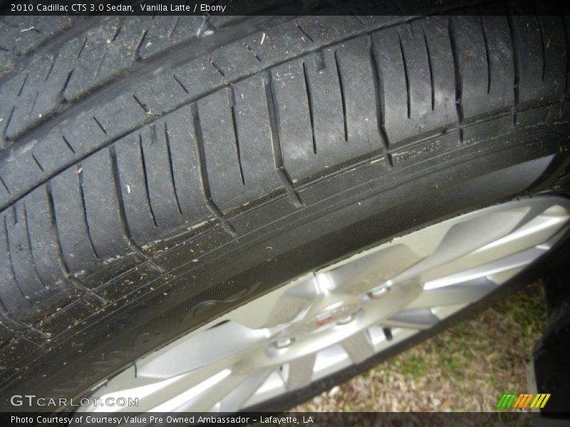 Vanilla Latte / Ebony 2010 Cadillac CTS 3.0 Sedan