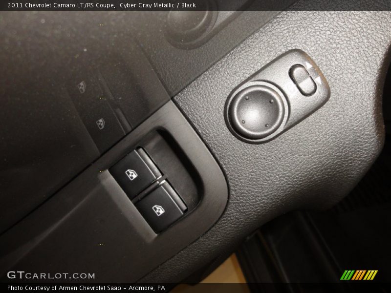 Cyber Gray Metallic / Black 2011 Chevrolet Camaro LT/RS Coupe