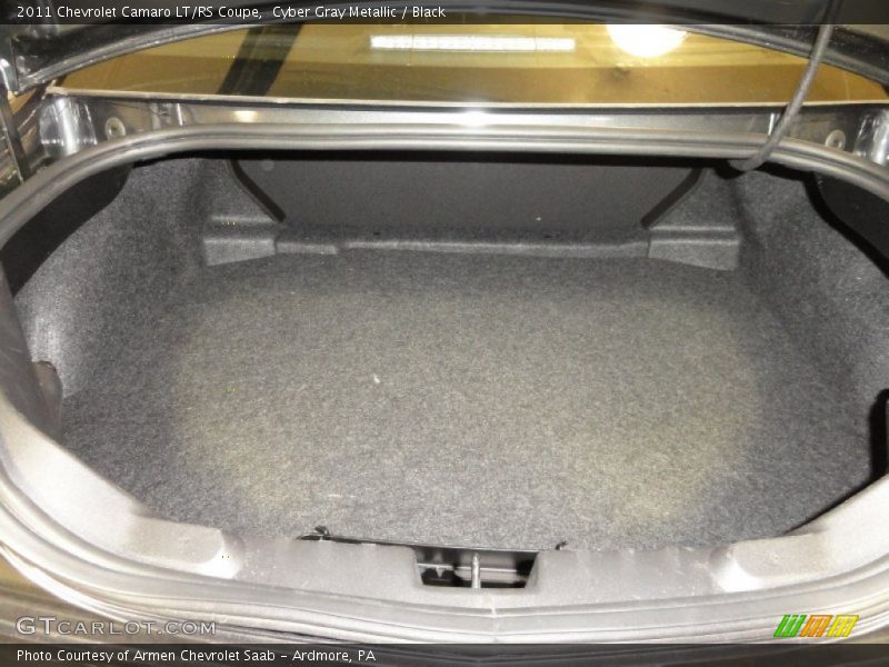 Cyber Gray Metallic / Black 2011 Chevrolet Camaro LT/RS Coupe