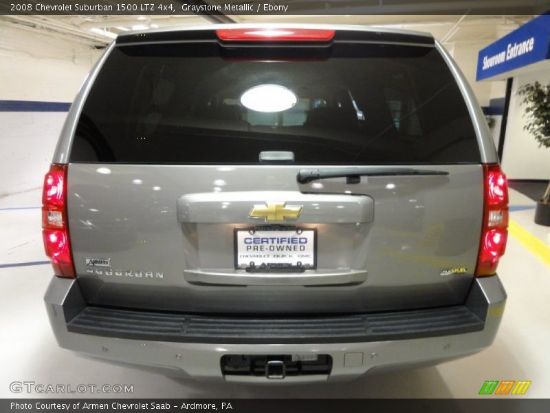 Graystone Metallic / Ebony 2008 Chevrolet Suburban 1500 LTZ 4x4