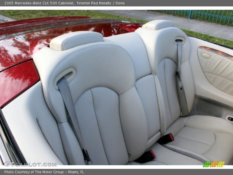  2005 CLK 500 Cabriolet Stone Interior