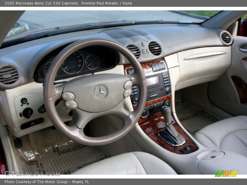 Dashboard of 2005 CLK 500 Cabriolet