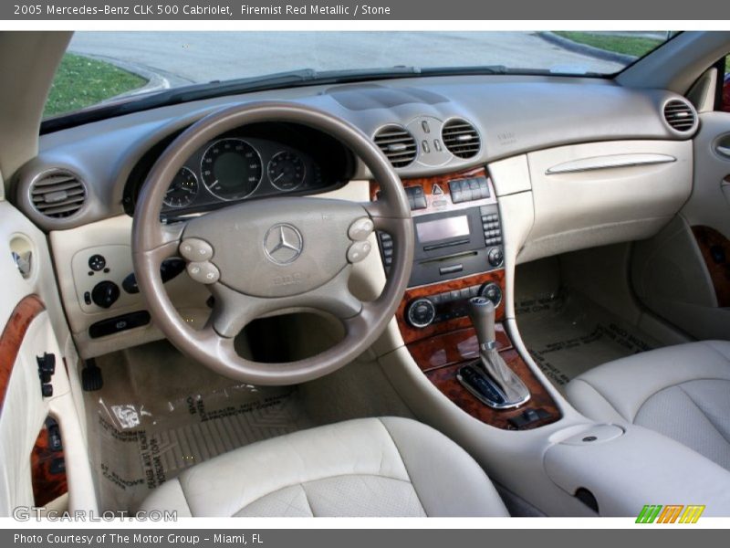 Dashboard of 2005 CLK 500 Cabriolet