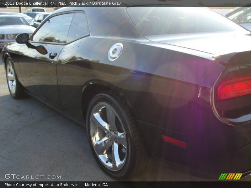 Pitch Black / Dark Slate Gray 2012 Dodge Challenger R/T Plus