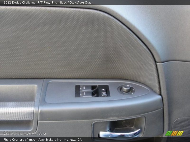 Pitch Black / Dark Slate Gray 2012 Dodge Challenger R/T Plus