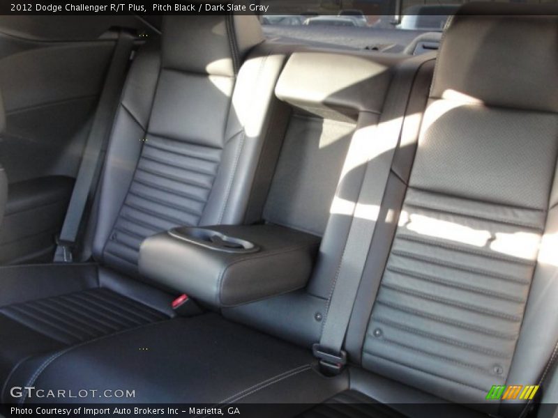 Pitch Black / Dark Slate Gray 2012 Dodge Challenger R/T Plus