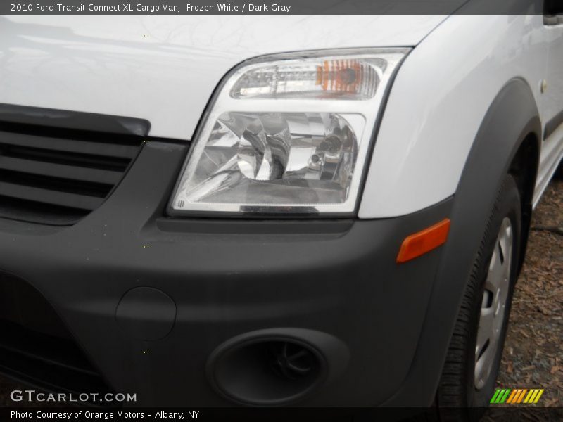 Frozen White / Dark Gray 2010 Ford Transit Connect XL Cargo Van