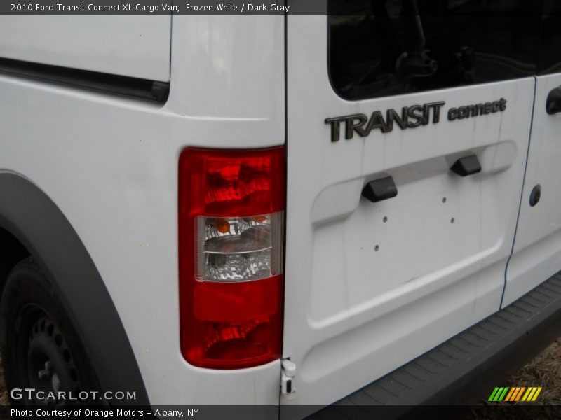 Frozen White / Dark Gray 2010 Ford Transit Connect XL Cargo Van