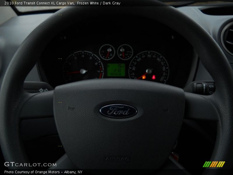 Frozen White / Dark Gray 2010 Ford Transit Connect XL Cargo Van