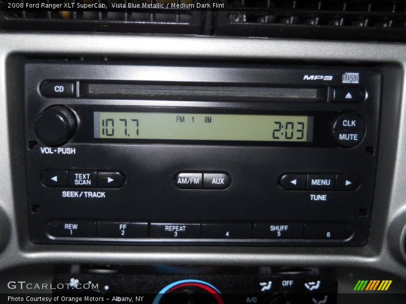 Audio System of 2008 Ranger XLT SuperCab