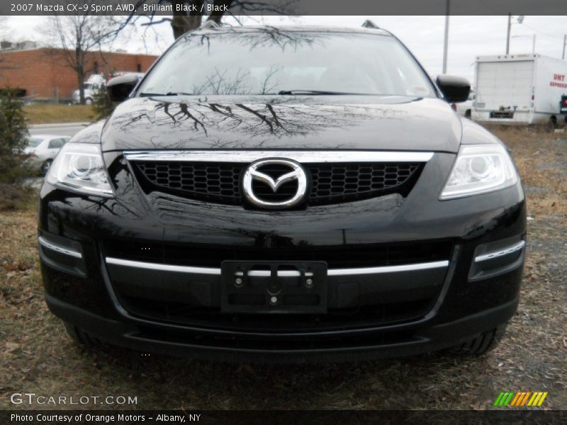 Brilliant Black / Black 2007 Mazda CX-9 Sport AWD