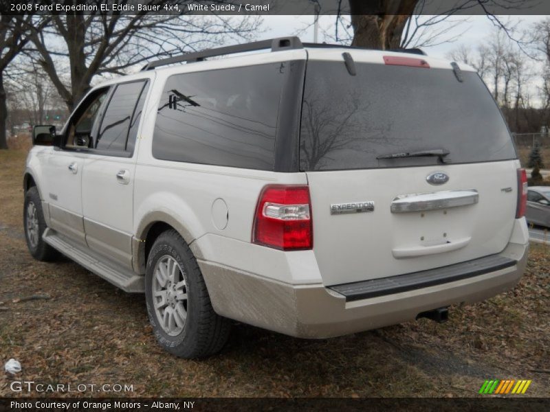 White Suede / Camel 2008 Ford Expedition EL Eddie Bauer 4x4