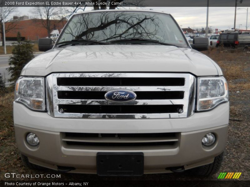 White Suede / Camel 2008 Ford Expedition EL Eddie Bauer 4x4