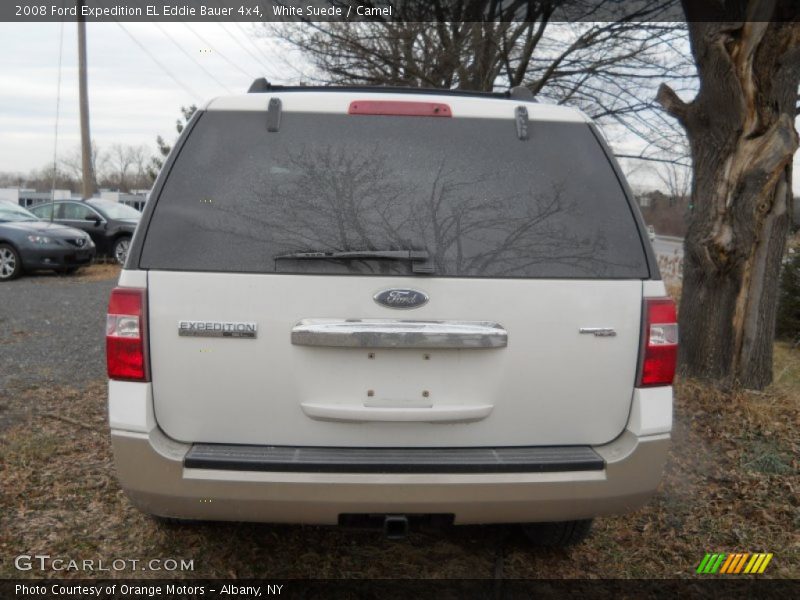 White Suede / Camel 2008 Ford Expedition EL Eddie Bauer 4x4