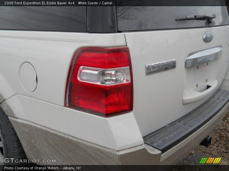 White Suede / Camel 2008 Ford Expedition EL Eddie Bauer 4x4