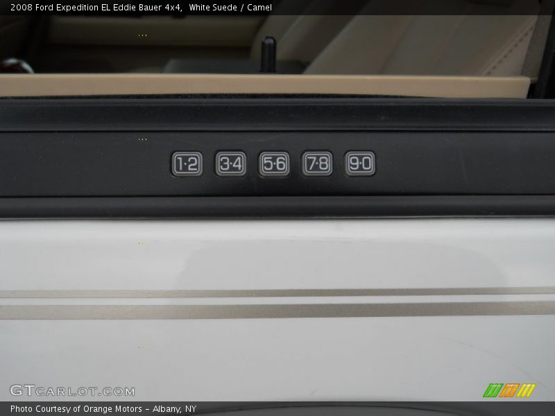 White Suede / Camel 2008 Ford Expedition EL Eddie Bauer 4x4