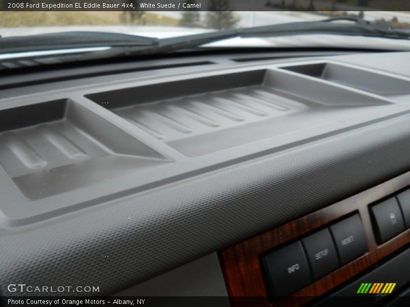 White Suede / Camel 2008 Ford Expedition EL Eddie Bauer 4x4