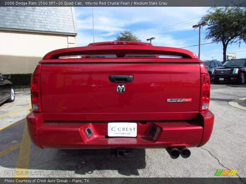 Inferno Red Crystal Pearl / Medium Slate Gray 2006 Dodge Ram 1500 SRT-10 Quad Cab
