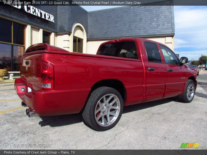 Inferno Red Crystal Pearl / Medium Slate Gray 2006 Dodge Ram 1500 SRT-10 Quad Cab