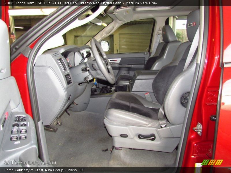 2006 Ram 1500 SRT-10 Quad Cab Medium Slate Gray Interior