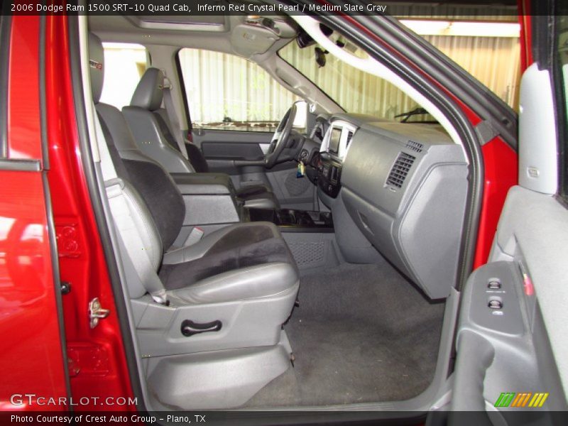 Inferno Red Crystal Pearl / Medium Slate Gray 2006 Dodge Ram 1500 SRT-10 Quad Cab
