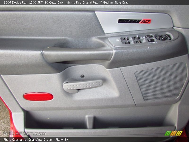 Inferno Red Crystal Pearl / Medium Slate Gray 2006 Dodge Ram 1500 SRT-10 Quad Cab