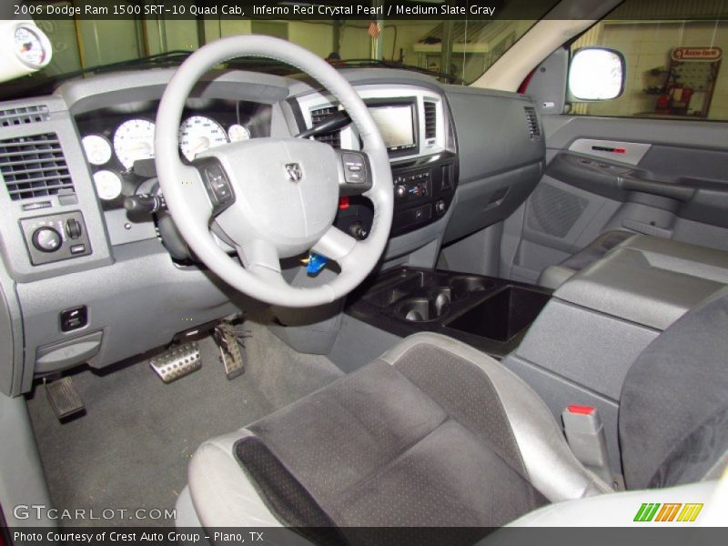 Medium Slate Gray Interior - 2006 Ram 1500 SRT-10 Quad Cab 