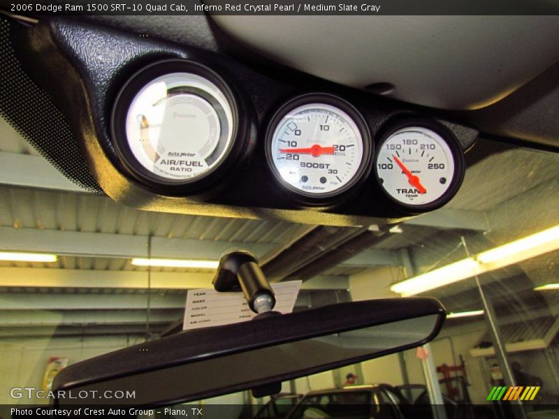 Inferno Red Crystal Pearl / Medium Slate Gray 2006 Dodge Ram 1500 SRT-10 Quad Cab