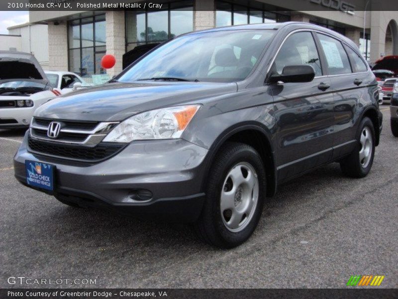 Polished Metal Metallic / Gray 2010 Honda CR-V LX