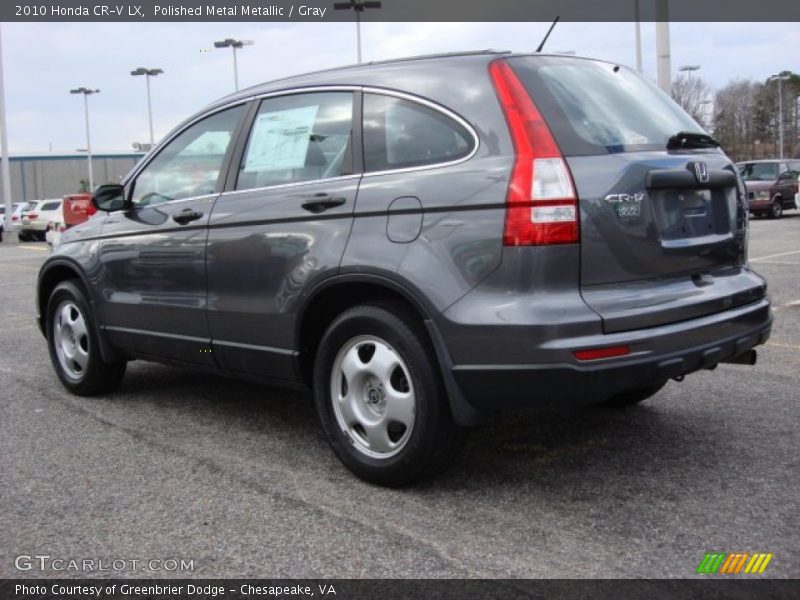 Polished Metal Metallic / Gray 2010 Honda CR-V LX