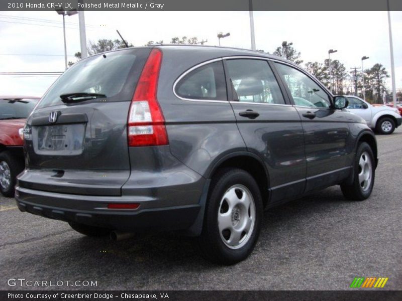 Polished Metal Metallic / Gray 2010 Honda CR-V LX