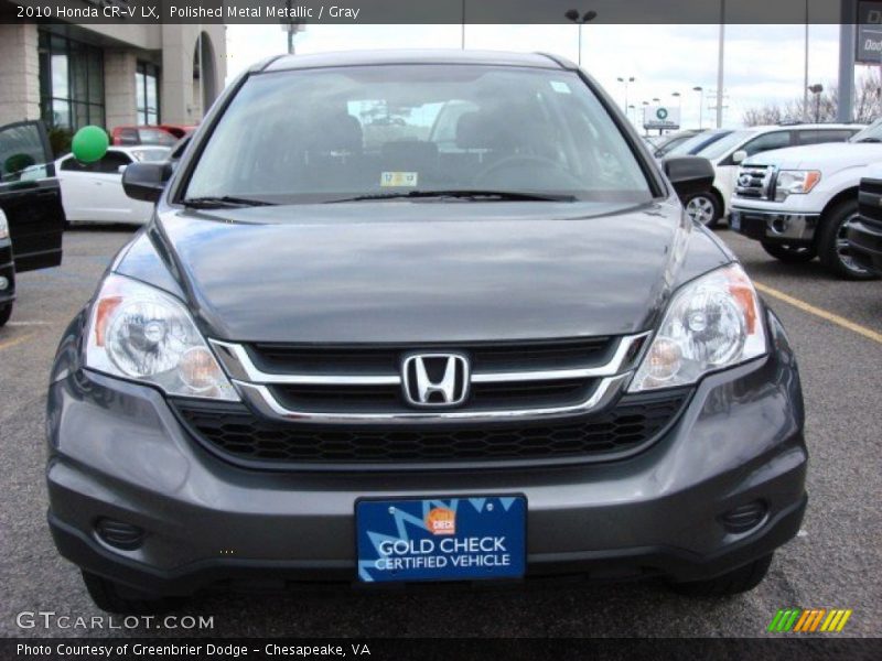 Polished Metal Metallic / Gray 2010 Honda CR-V LX