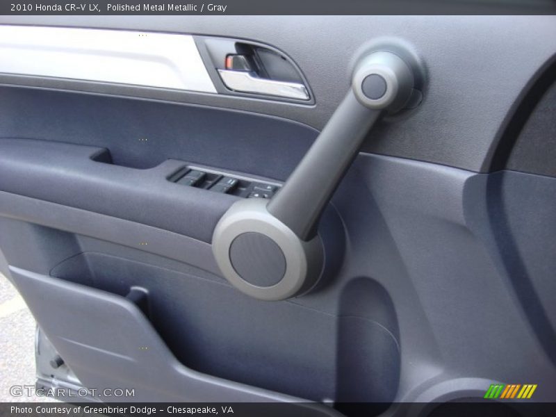 Polished Metal Metallic / Gray 2010 Honda CR-V LX