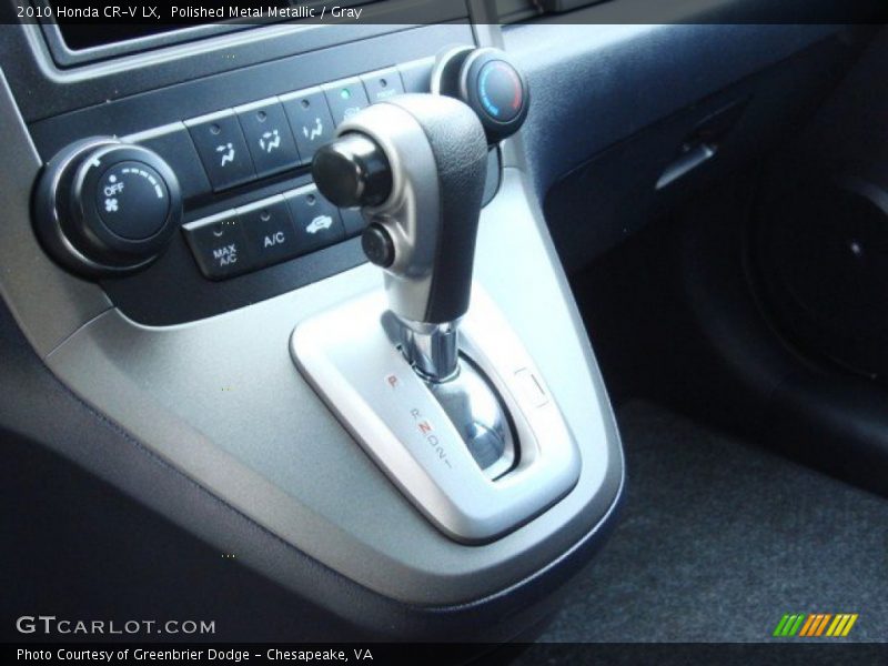 Polished Metal Metallic / Gray 2010 Honda CR-V LX