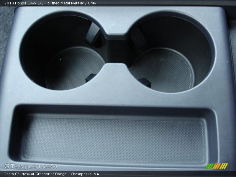 Polished Metal Metallic / Gray 2010 Honda CR-V LX