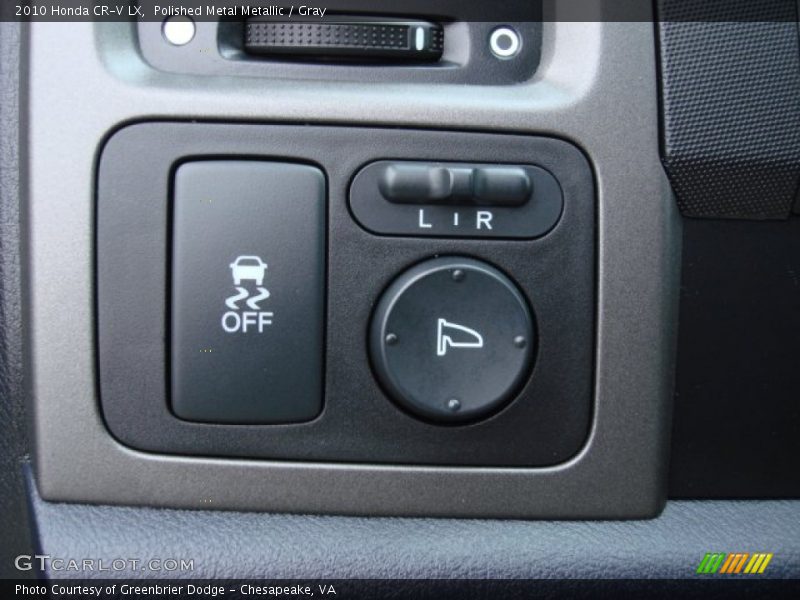 Polished Metal Metallic / Gray 2010 Honda CR-V LX