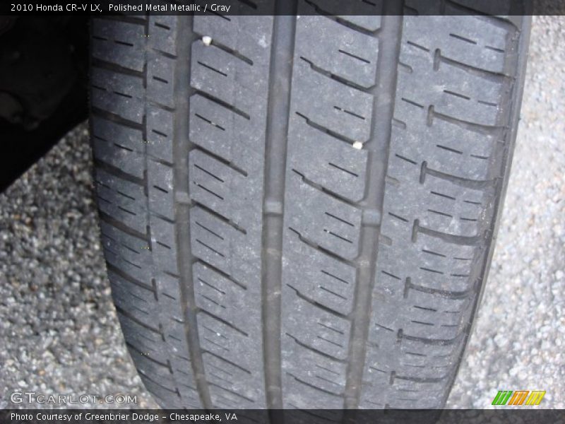 Polished Metal Metallic / Gray 2010 Honda CR-V LX