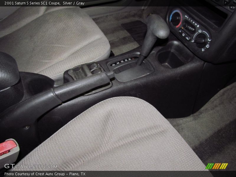 Silver / Gray 2001 Saturn S Series SC1 Coupe
