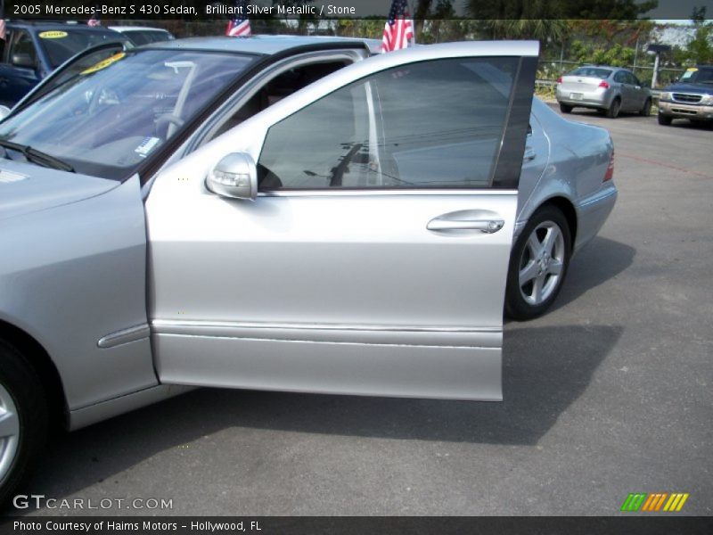 Brilliant Silver Metallic / Stone 2005 Mercedes-Benz S 430 Sedan