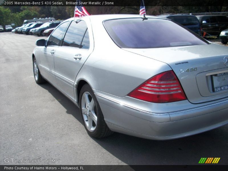 Brilliant Silver Metallic / Stone 2005 Mercedes-Benz S 430 Sedan