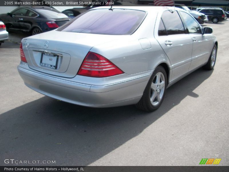 Brilliant Silver Metallic / Stone 2005 Mercedes-Benz S 430 Sedan