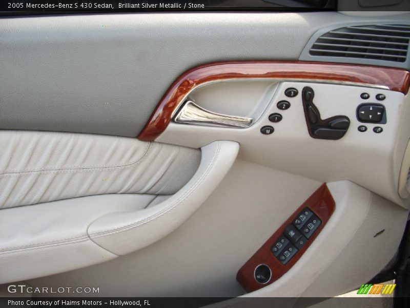 Brilliant Silver Metallic / Stone 2005 Mercedes-Benz S 430 Sedan