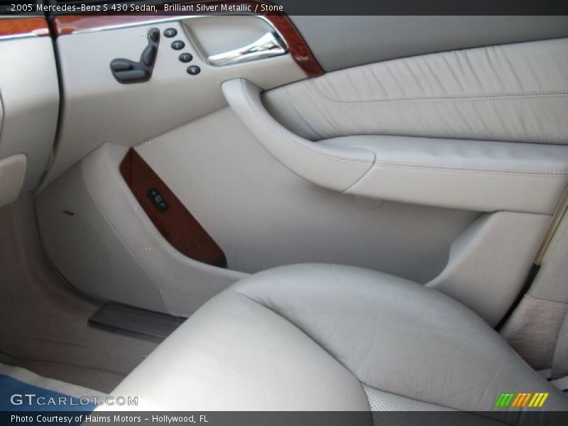 Brilliant Silver Metallic / Stone 2005 Mercedes-Benz S 430 Sedan