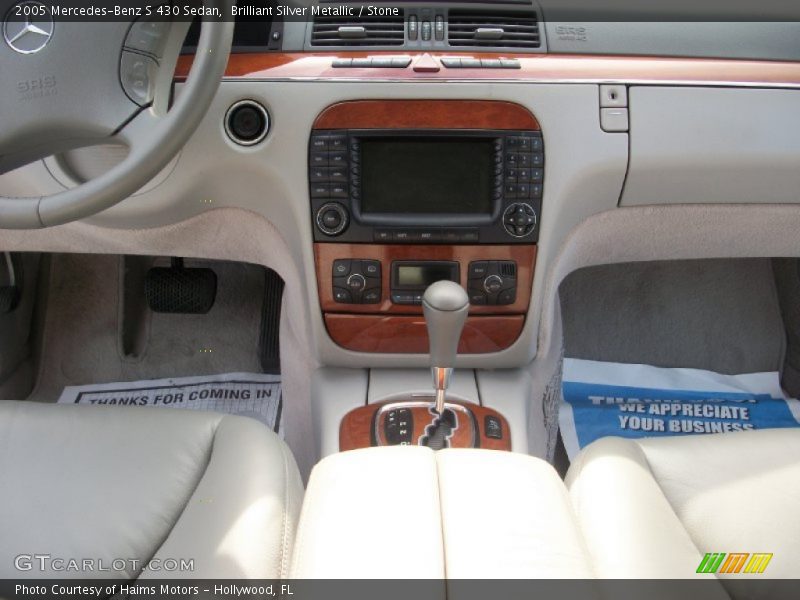 Brilliant Silver Metallic / Stone 2005 Mercedes-Benz S 430 Sedan