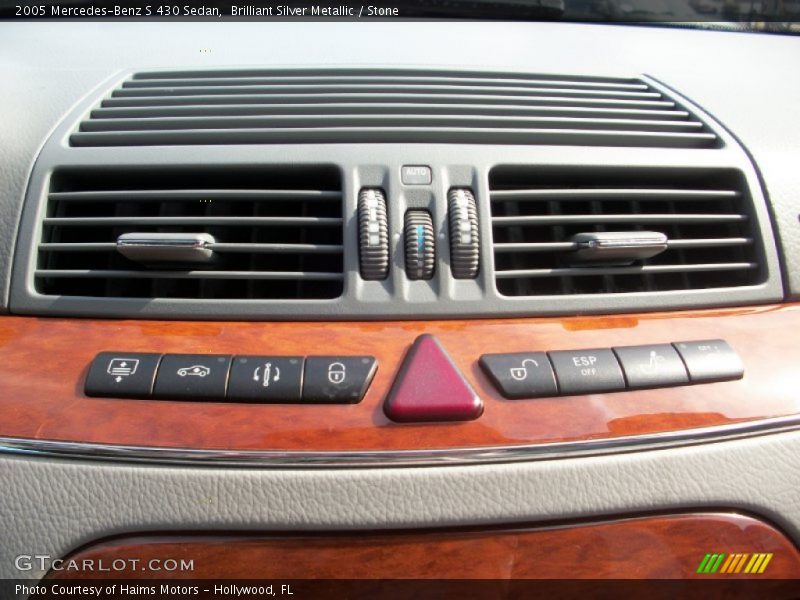 Brilliant Silver Metallic / Stone 2005 Mercedes-Benz S 430 Sedan