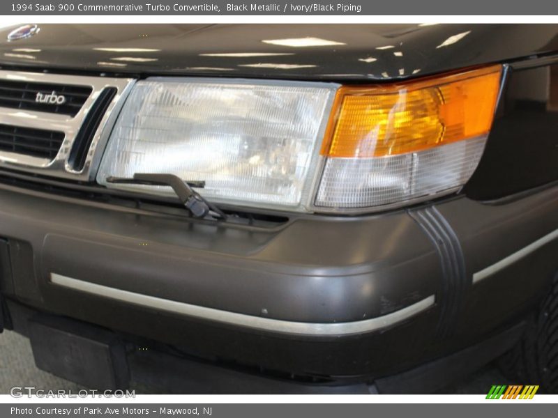 Black Metallic / Ivory/Black Piping 1994 Saab 900 Commemorative Turbo Convertible