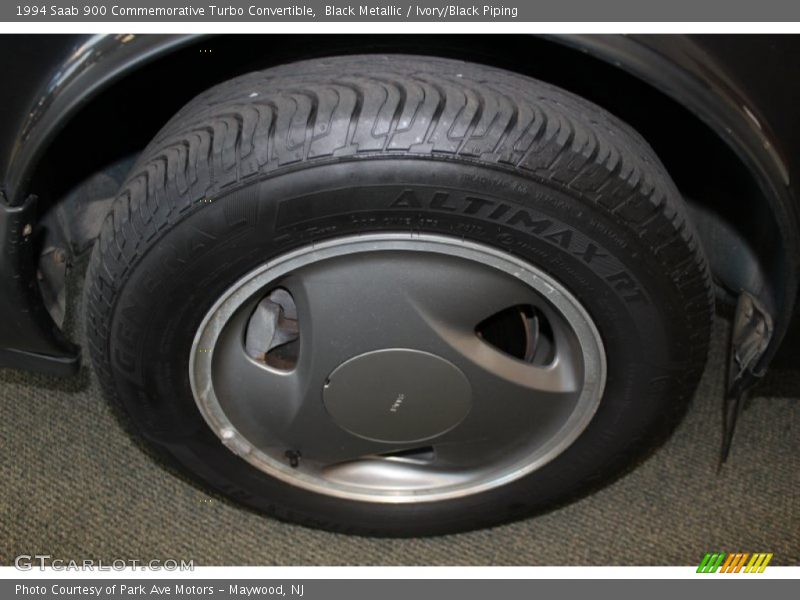 Black Metallic / Ivory/Black Piping 1994 Saab 900 Commemorative Turbo Convertible