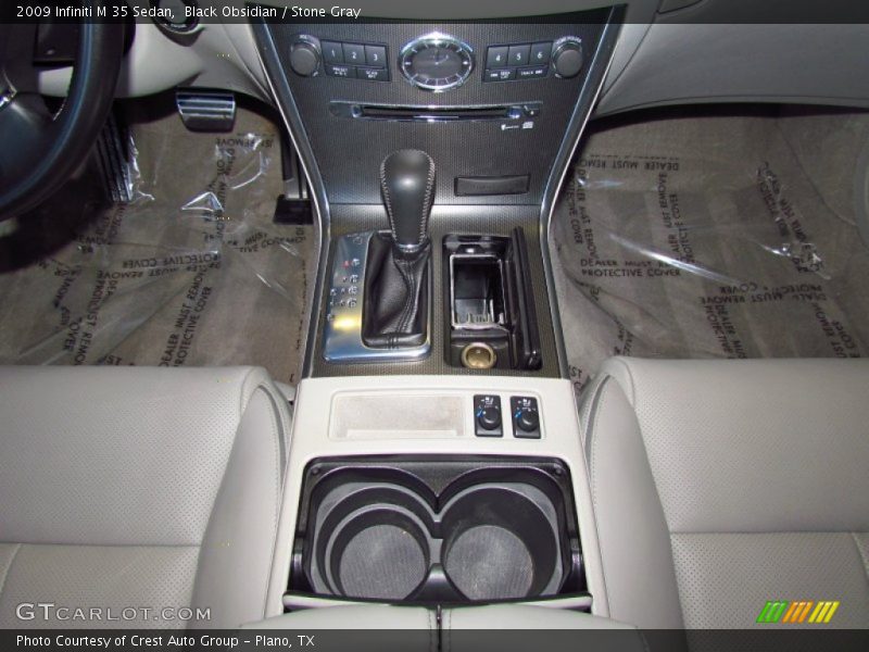 Black Obsidian / Stone Gray 2009 Infiniti M 35 Sedan