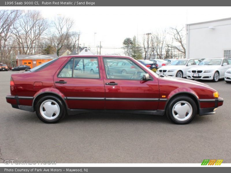  1996 9000 CS Rubin Red Metallic