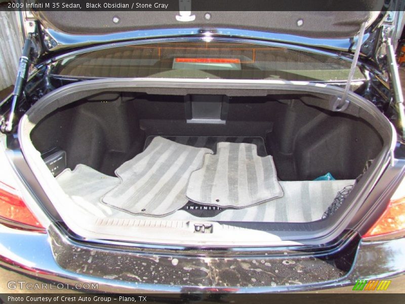Black Obsidian / Stone Gray 2009 Infiniti M 35 Sedan